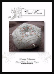 Heirloom Embroideries - Peachy Biscornu