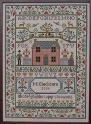 Moira Blackburn Samplers - Country Cottage Sampler