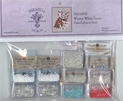 Winter White Santa  Embellishment Pkg