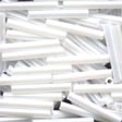 Mill Hill Large Bugle Beads - White