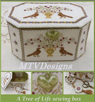 MTV Designs - A Tree of Life Sewing Box