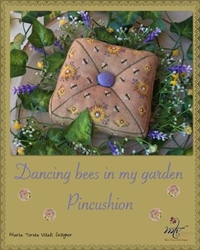 MTV Designs - Dancing Bees in My Garden Pincushion