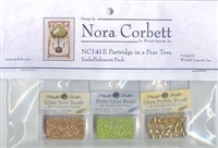 NC141E - Partridge in a Pear Tree Embellishment Pkg