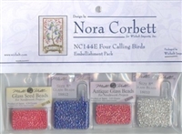 NC144E - Four Calling Birds Embellishment Pkg