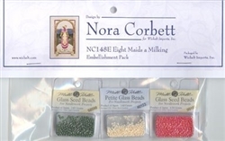 NC148E - Eight Maids A Milking Embellishment Pkg