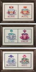 NC212P - Bloom, Petal, Fern, Tulip, Blossom & Rose Chart