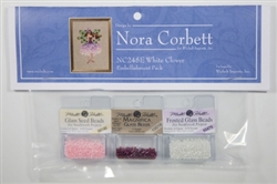 NC245E - White Clover Embellishment Pkg