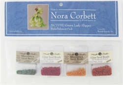 NC273E - Green Lady Slipper Embellishment Pkg