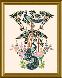 Papillon Creations - Peacock Panel