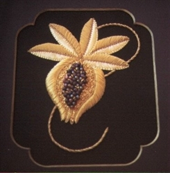 Alison Cole Embroidery -Pomegranate