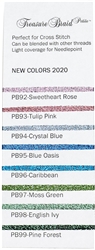 Petite Treasure Braid, Color PB95 - Blue Oasis