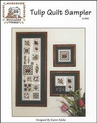 Rosewood Manor - Q-1350   Sampler Tulip Quilt