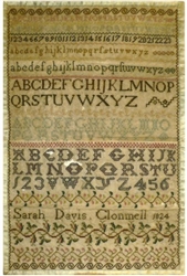 StitchyBox Samplers - Sarah Davis Clonmel 1824