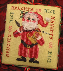 Tempting Tangles - Naughty or Nice Santa