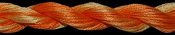 Orange Swirl Perle Cotton