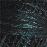 Valdani 3-Strand Floss Color #H203 - Blackened Teal