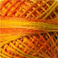 Valdani 3-Strand Floss Color #V1 - Orange Blossom