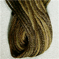 Valdani 6-Ply Floss Color #O548 - Blackened Khaki Brown