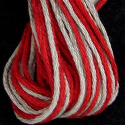 Valdani 6-Ply Floss Color #O584 - Smoked Reds