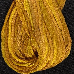 Valdani 6-Ply Floss Color #P5 - Tarnished Gold