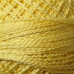 Valdani Perle Cotton Color #010 - Lemon