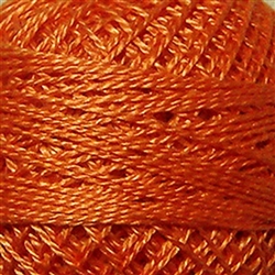 Valdani Perle Cotton Color #072 - Peach Orange