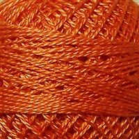 Valdani Perle Cotton Color 72 - Peach Orange