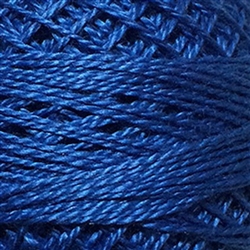 Valdani Perle Cotton Color #104 - Deep Sapphire