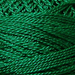 Valdani Perle Cotton Color #1252 - Rich Green Dark