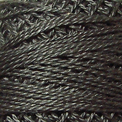 Valdani Perle Cotton Color #126 - Deep Gray