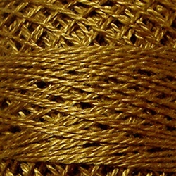 Valdani Perle Cotton Color #154 - Deep Antique Gold