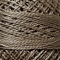 Valdani Perle Cotton Color #222 - Taupe Cream