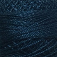 Valdani Perle Cotton Color #42 - Deep Blue Teal