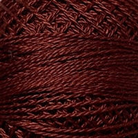 Valdani Perle Cotton Color 813 - Brick Dark