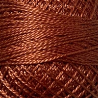 Valdani Perle Cotton Color 863 - Faded Rust Dark