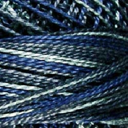 Valdani Perle Cotton Color #P7 - Withered Blue