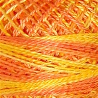 Valdani Perle Cotton Color #V01 - Orange Blossom
