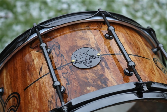 HHG Spalted Sycamore Sports Team Snare