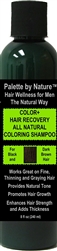 For Men Color + Hair Recovery All Natural Coloring Shampoo for Black and Dark Brown Hair