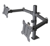 Monitor Arm post style black ma200 dual arm