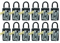 Kidde C3 Pushbutton Key Lock Box - Titanium - Case of 12