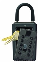 Kidde C3 Pushbutton Keysafe Portable Lock Box - Black