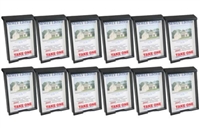 Outdoor Brochure Box and Card Holder - Case of 12 in Black