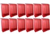 Red Outdoor Brochure Box and Card Holder-Case of 12 in Red