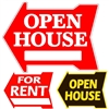 Real Estate Corrugated Arrow Sign