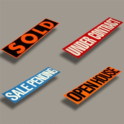 Removable Sign Riders