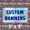 3' x 5 ' Custom Matte Outdoor Banner
