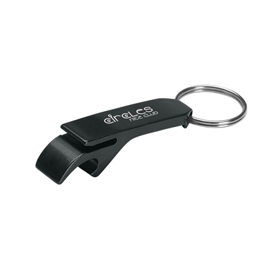 Aluminum Bottle and Can Opener Key Chain