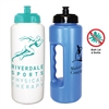 Antimicrobial Water Bottle w Pull Top - 32oz