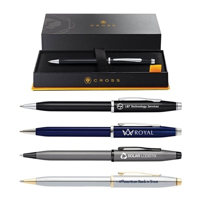 Cross Century II Medalist Pen - Silk Screen | Customizable Luxury Pen with Gold Accents